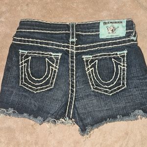 True Religion Jean shorts